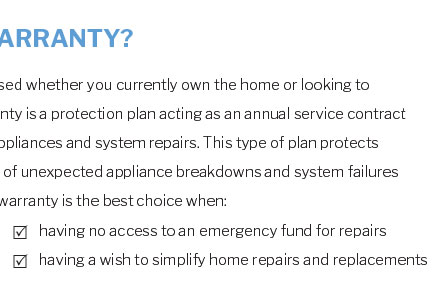 residential warranty home protection of california